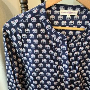 EUC Alter'd State Elephant 🐘 Shirt S